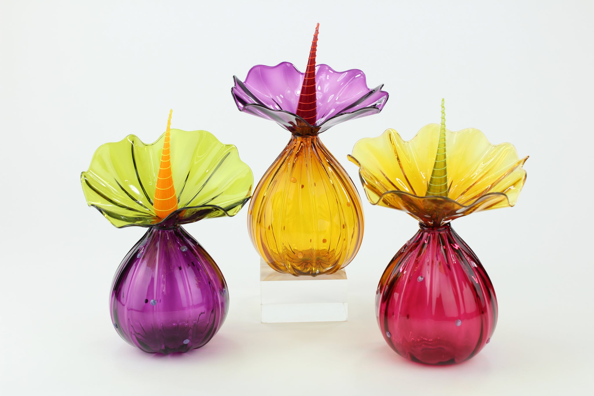 Hyacinth (plum), Iris-gold, Ruby